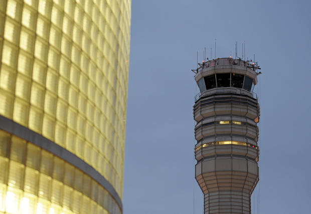 FAA  control tower at Reagan National Airport 