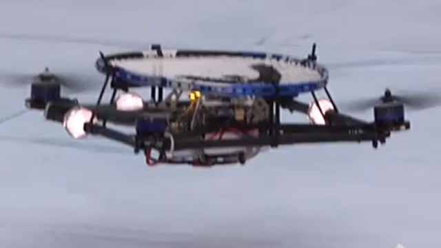 quadrocopter juggling 