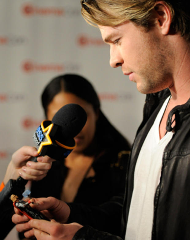 Chris Hemsworth at CinemaCon 2011. 