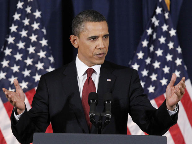 President Obama delivers address on Libya 
