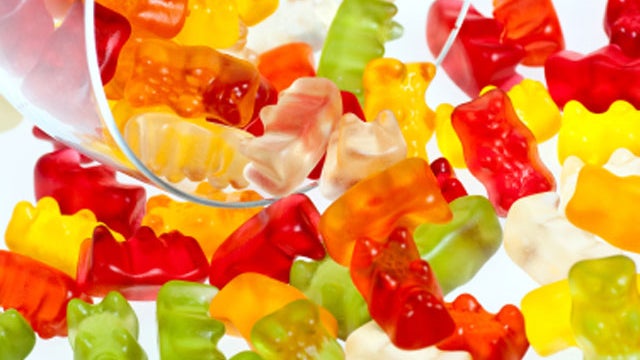 gummy bears, sweats, candy, sugar, stock, 4x3 