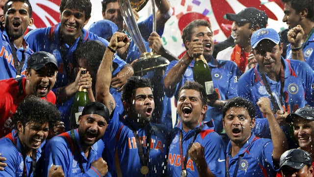 India wins cricket World Cup 
