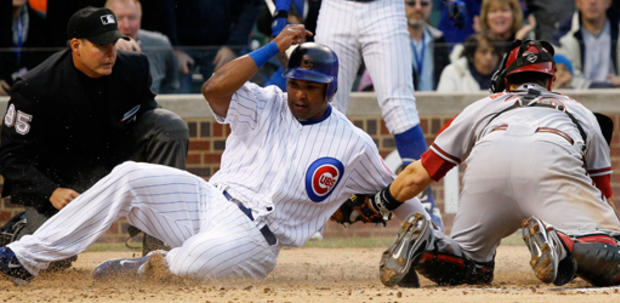 Marlon Byrd is safe at home 