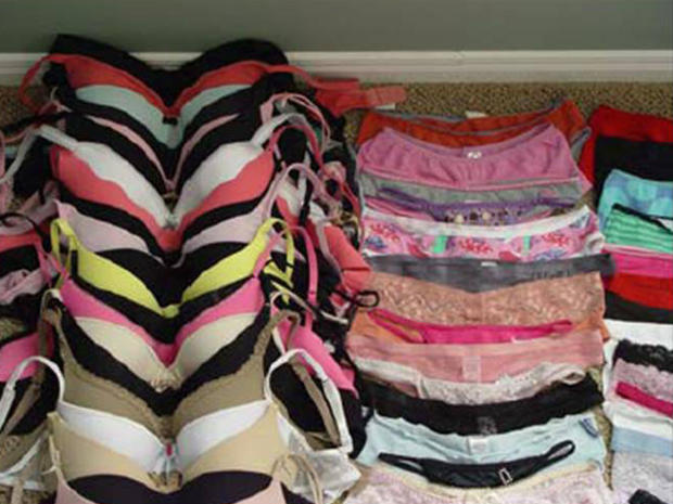 Underwear and bras stolen by Col. Russell Williams 