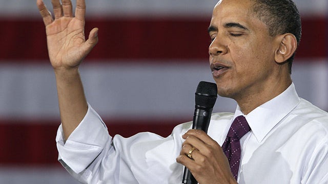President Barack Obama speaks during town hall meeting at North Virginia Community College, April 19, 2011, in Annandale , Va. 