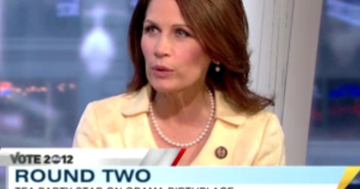 Michele Bachmann distances herself from