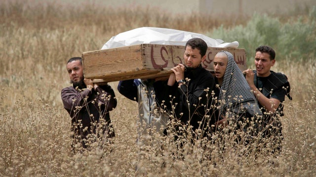 Libya mourners 