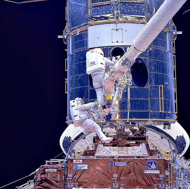 Within weeks of the launch of the Hubble Space Telescope in 1990, images showed that there was a serious problem with the optical system. The primary mirror had been ground to the wrong shape, resulting in image quality that was drastically lower than was 