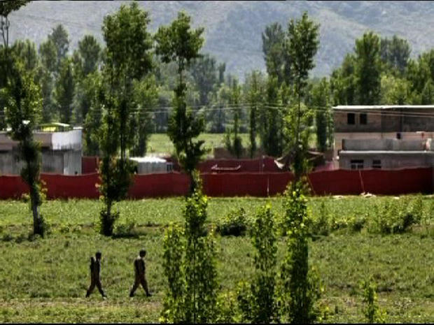 Osama bin Laden's compound in Abbottabad 