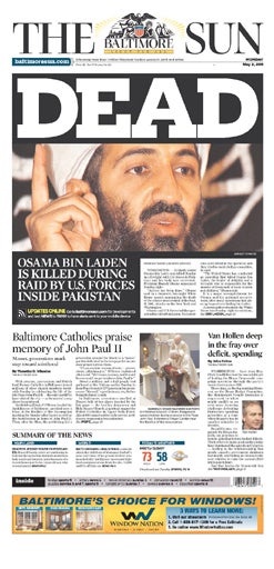 5 years ago Osama bin Laden killed