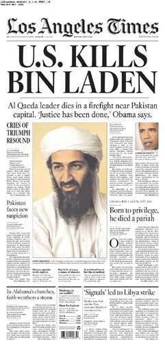 5 years ago Osama bin Laden killed