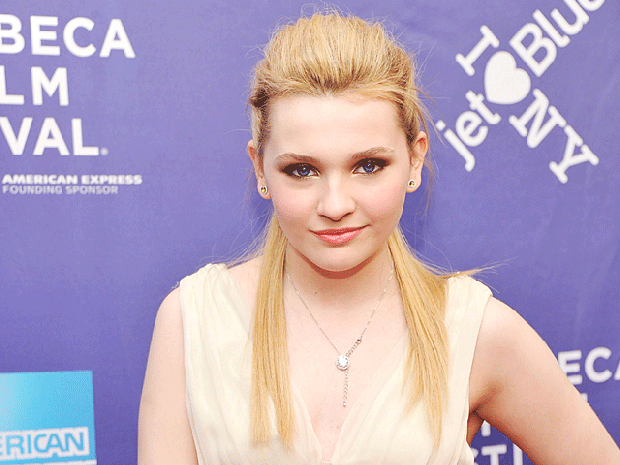 Actress Abigail Breslin at the premiere of "Janie Jones" on April 29, 2011. in New York..