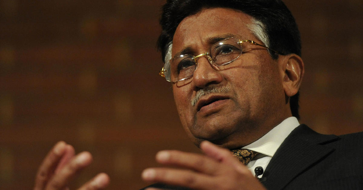 Former Pakistani Military Ruler Pervez Musharraf Arrested Cbs News