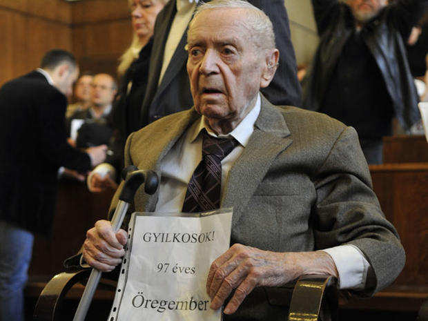 97-year-old Hungarian Sandor Kepiro charged with Nazi war crimes 