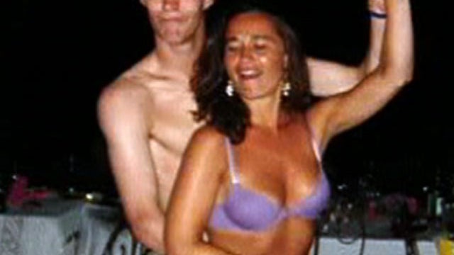 Kate Middleton's younger sister, Pippa Middleton, in one of several controversial, racy photos that have surfaced on the Web since the royal wedding 