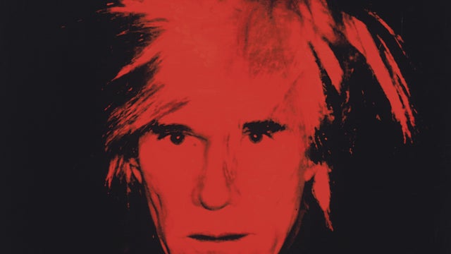 Andy Warhol self-portrait 