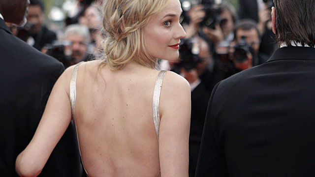 Actress Diane Kruger arrives for the screening of "Sleeping Beauty" at the 64th Cannes Film Festival on May 12, 2011, in Cannes, France.  