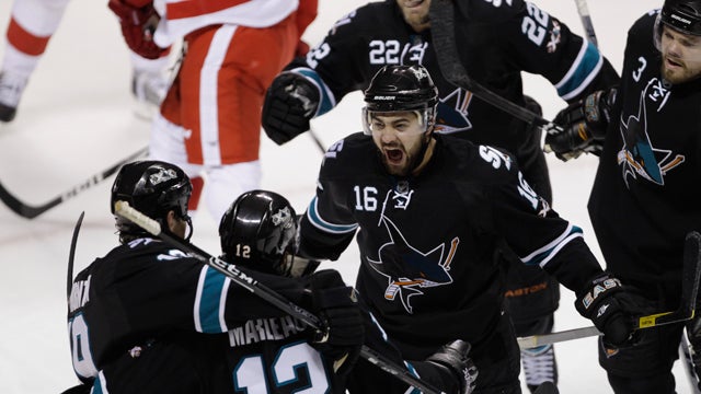 Devin Setoguchi celebrates 