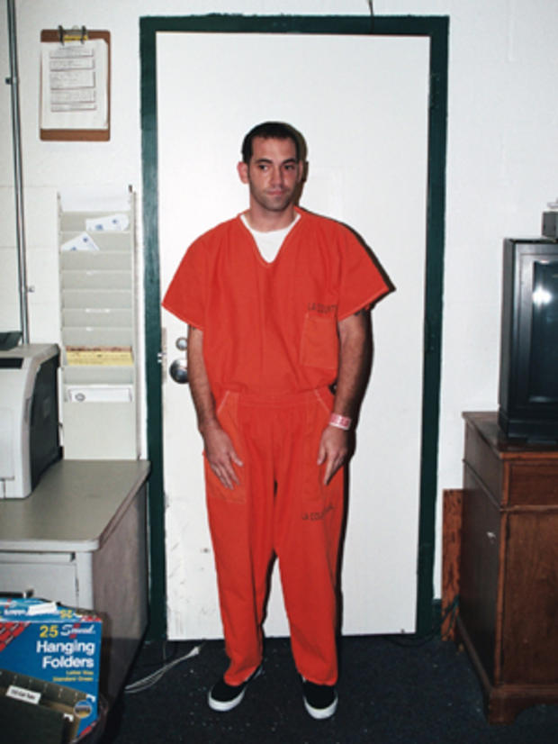 Michael Gargiulo and identifying marks and tattoos taken at the time of his arrest in Los Angeles in the summer of 2008 