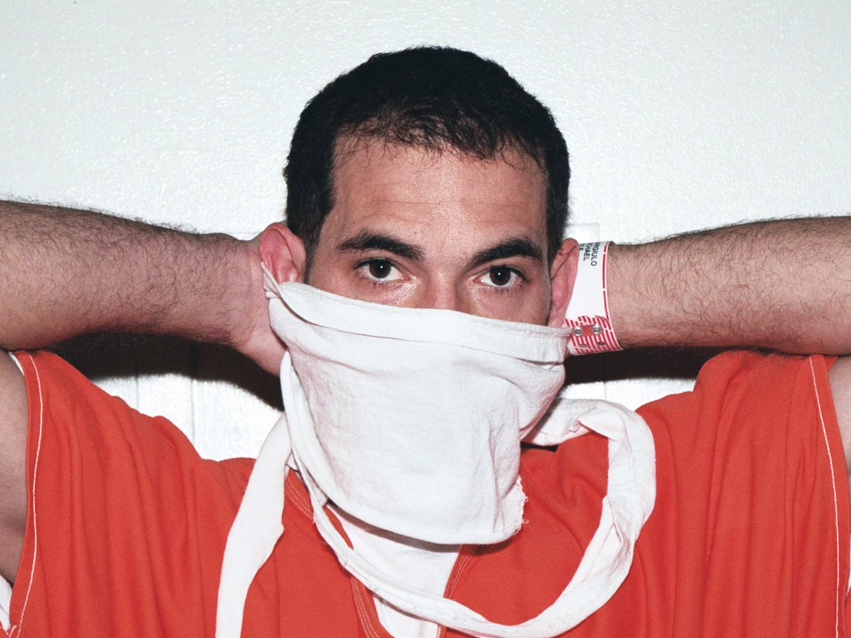 Michael Gargiulo and identifying marks and tattoos taken at the time of his arrest in Los Angeles in the summer of 2008. 