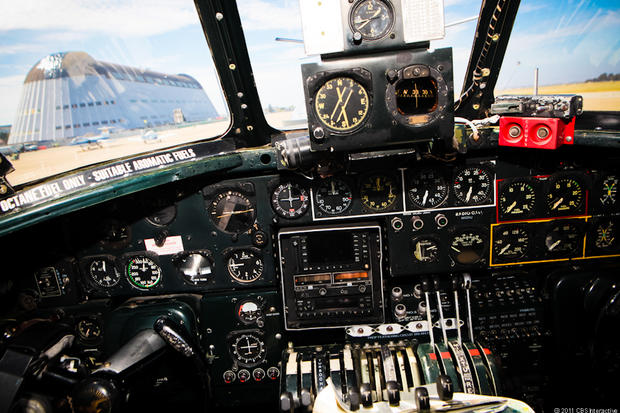 Cockpit of the B-24 