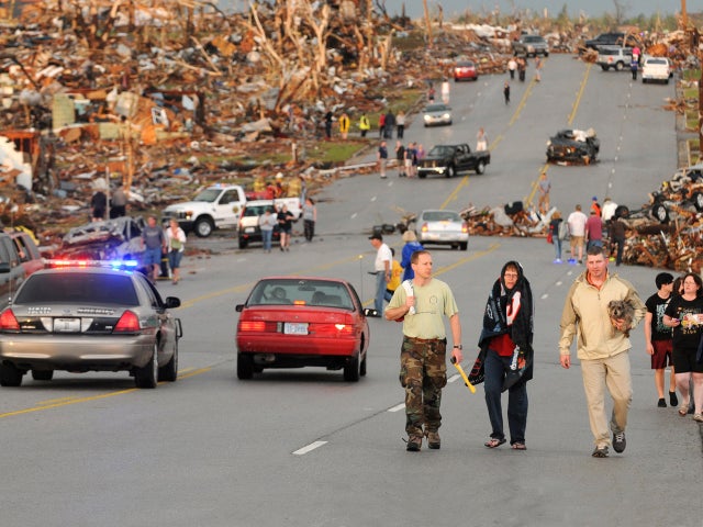 Joplin, Missouri tornado debris 