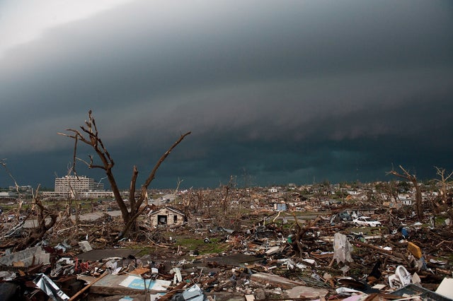 Tornado in in Joplin, Missouri 