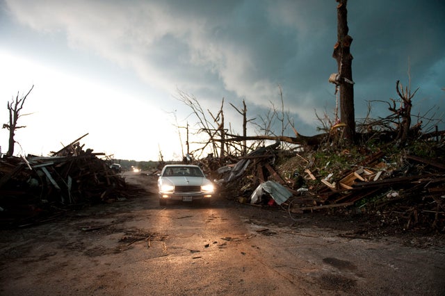 Tornado in in Joplin, Missouri 