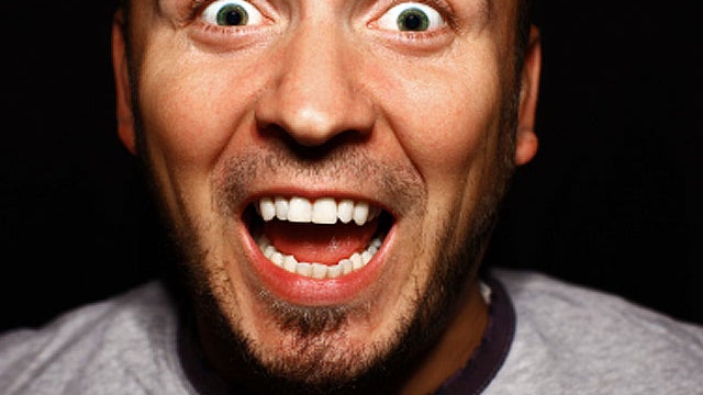 happy, super happy, excited, wide eyed, man, closeup, stock, 4x3, face 