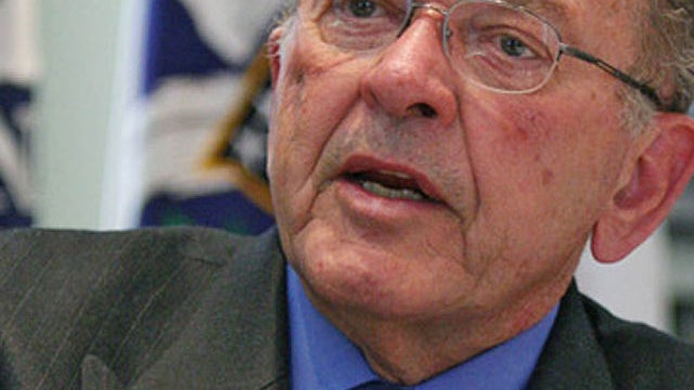 Former U.S. Sen. Ted Stevens is seen in this April 12, 2007 file photo.  