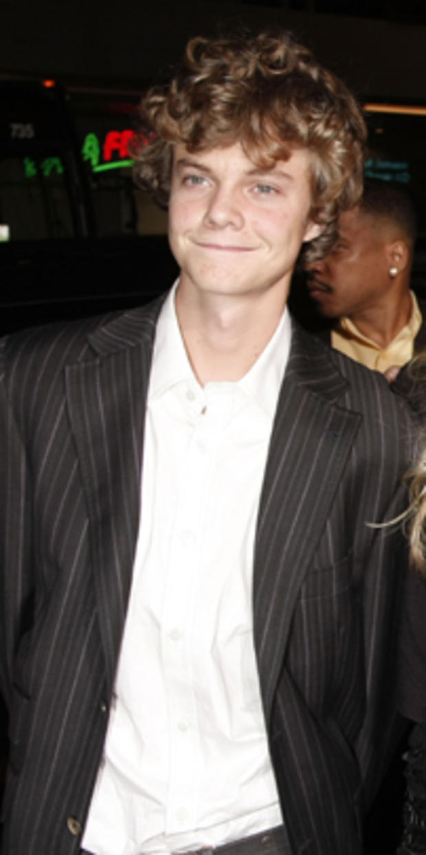 Jack Quaid arrives at the premiere of "The Express" at the Chinese Theatre on Sept. 25, 2008, in Los Angeles. 