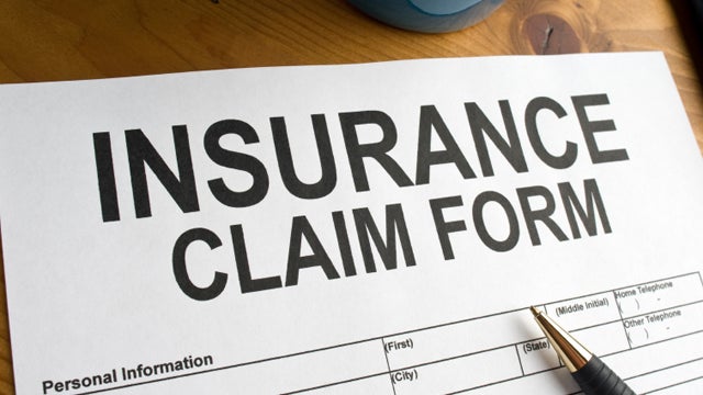 Blank Insurance Claim Form 