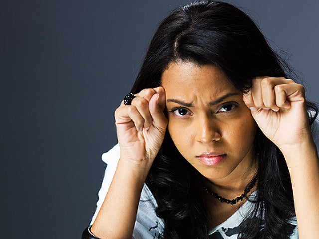 pink, boxing gloves, woman, hoodie, breast cancer, stock, 4x3 