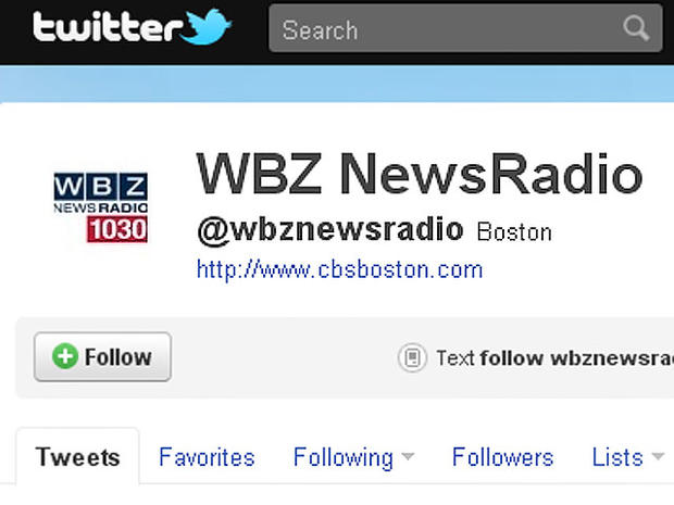 WBZ NewsRadio Twitter 