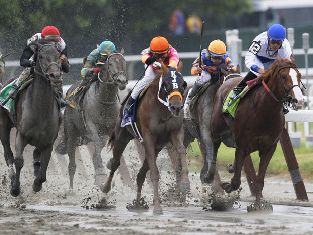 Ruler on Ice wins Belmont Stakes 