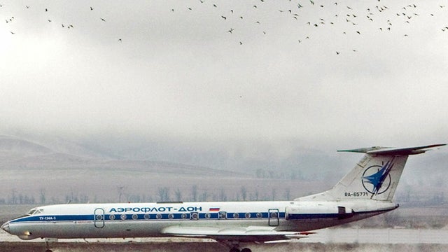 Tu-134 aircraft 
