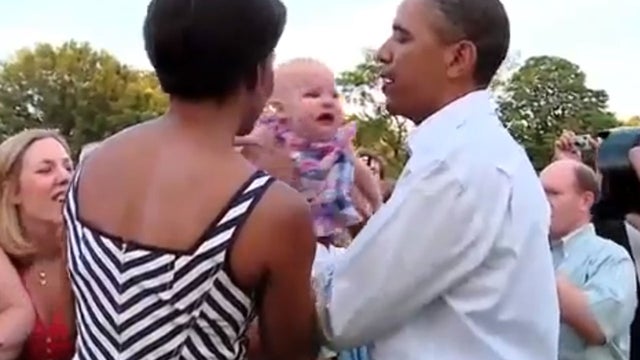 obama with baby 