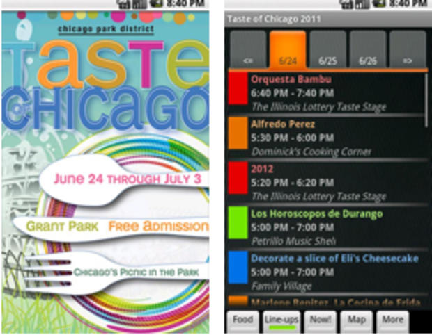 Taste Of Chicago App 