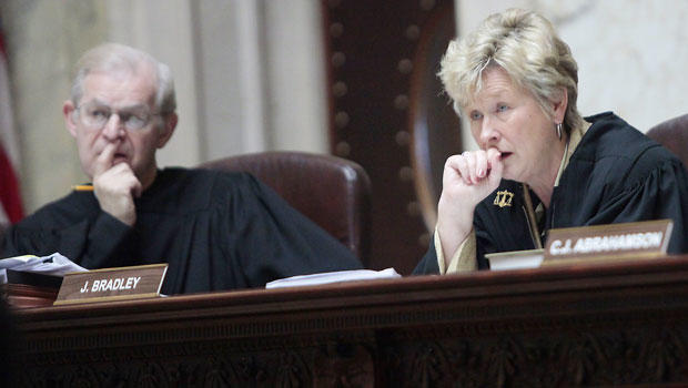 Wisconsin judge Ann Walsh Bradley says Justice David Prosser choked her 