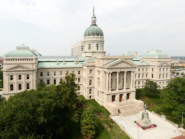 indiana, state capitol 