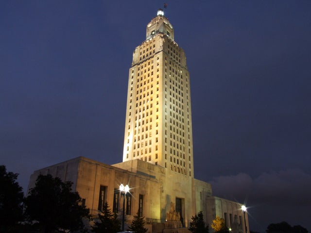 louisiana, state capitol 