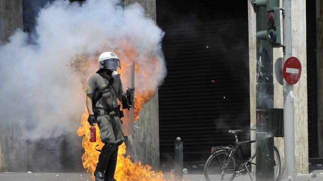Protests in Greece 