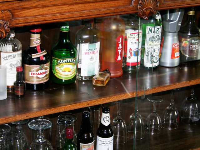 alcohol, liquor, liquor cabinet, hard liquor, whiskey