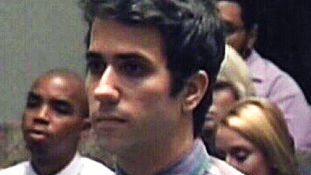 Matthew Bartlett flipped the bird at prosecutor Jeff Ashotn during the Casey Anthony trial Thursday, June 30, 2011, and got fined nad sentenced to 6 days in jail.  