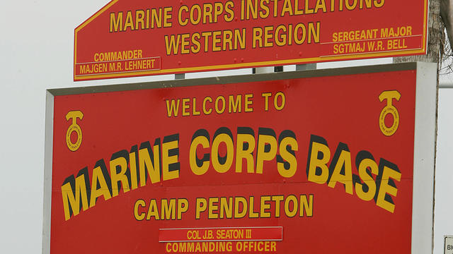 Camp Pendleton entrance 