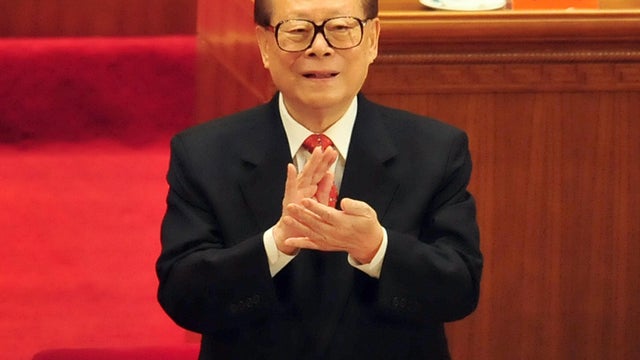 Former Chinese President Jiang Zemin 