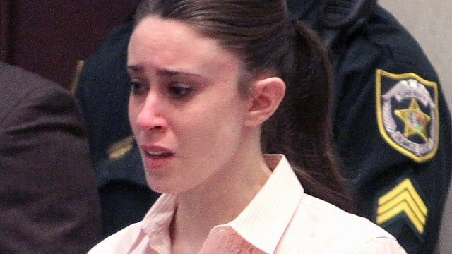 Casey Anthony reacts to being found not guilty on murder charges 