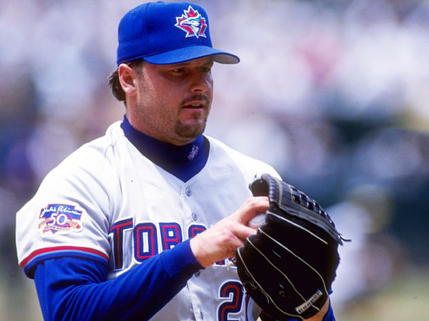 Roger Clemens of the Toronto Blue Jays 
