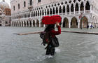 Venice flooded 