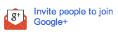 The once-rare Google invitation button has been available for more than a day. 